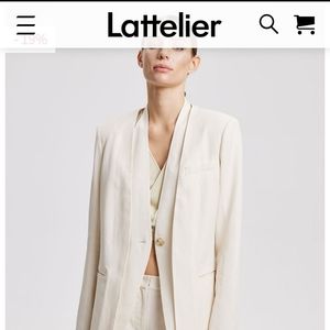 Selling the whole set blazer and pants